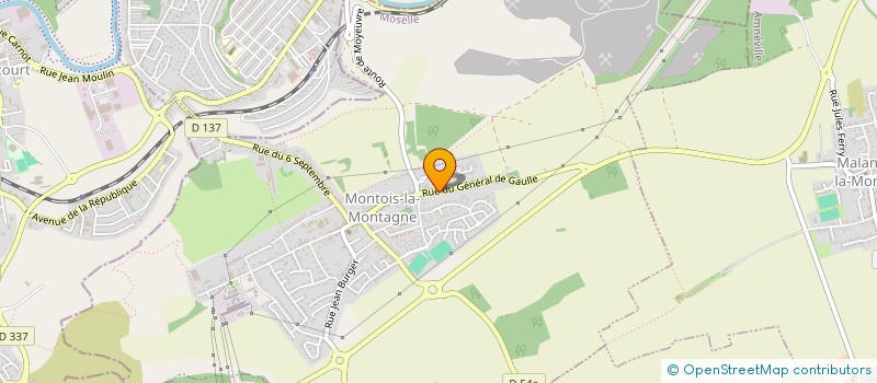 localisation de l'entreprise W.R.P  MONTOIS-LA-MONTAGNE