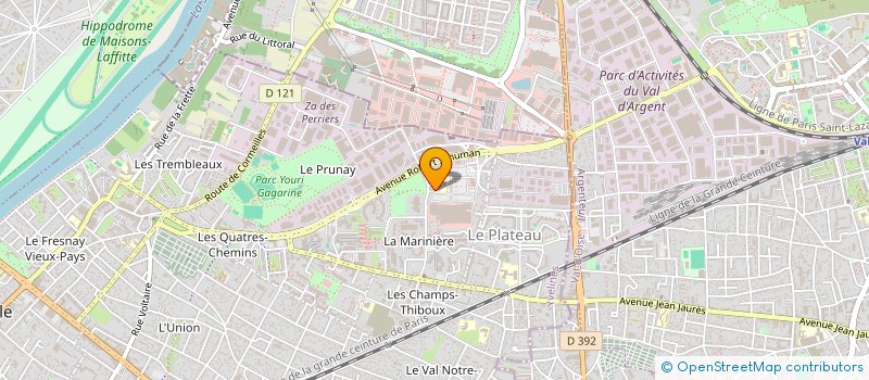 localisation de l'entreprise W.R.S.Y AIDE AU DEVELOPPEMENT à SARTROUVILLE