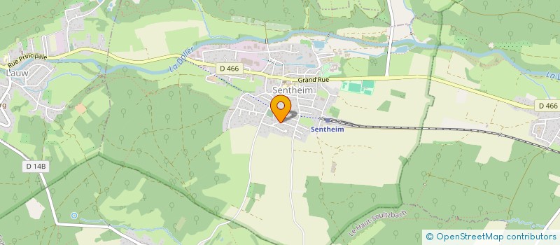 localisation de l'entreprise W.RENOVATIONS SARL  SENTHEIM