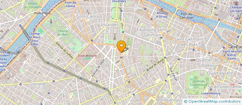 localisation de l'entreprise W REX  PARIS