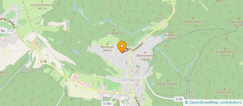 localisation de l'entreprise W.S. FOREST  LEMBERG