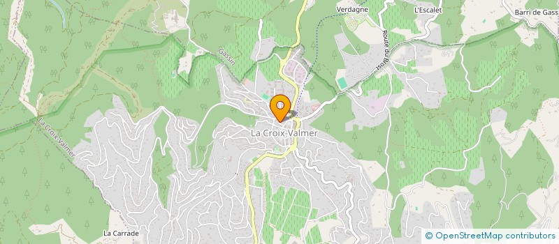 localisation de l'entreprise W&S LODGING  LA CROIX-VALMER