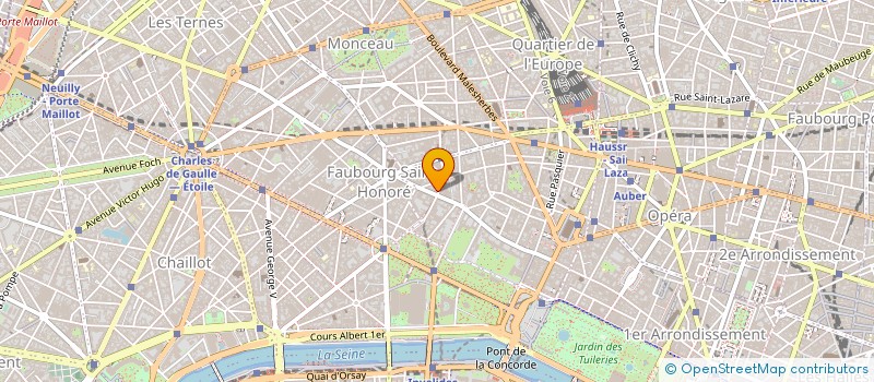 localisation de l'entreprise W.S. MATIGNON à PARIS