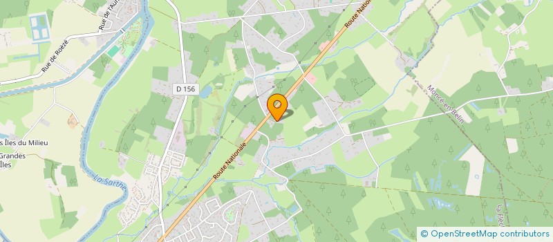 localisation de l'entreprise W S P  GUECELARD