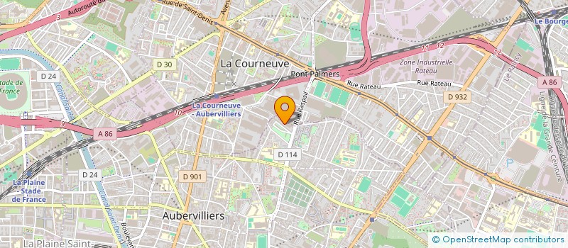 localisation de l'entreprise W.SUN.DISTRIBUTION à AUBERVILLIERS