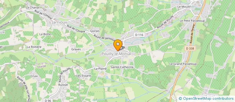 localisation de l'entreprise W SYMBIOSE à PORTE-DES-PIERRES-DOREES