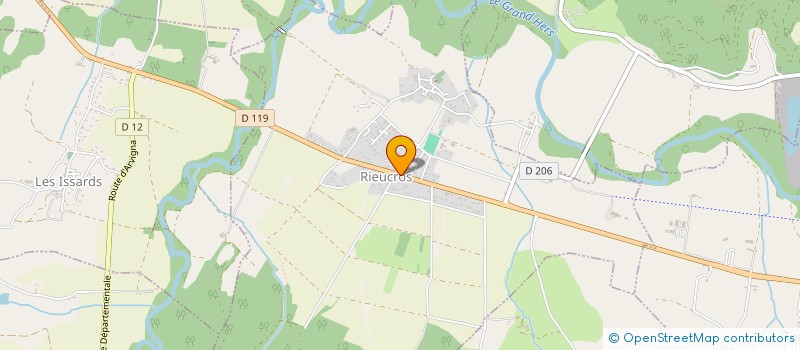 localisation de l'entreprise W.T. ARIEGE ECHAFAUDAGE à RIEUCROS