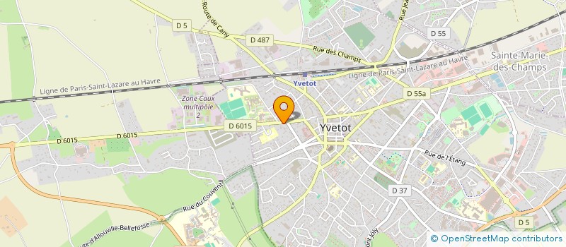 localisation de l'entreprise W.T.B.L  YVETOT