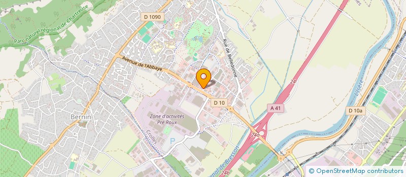 localisation de l'entreprise W.T.R. à VILLARD-BONNOT