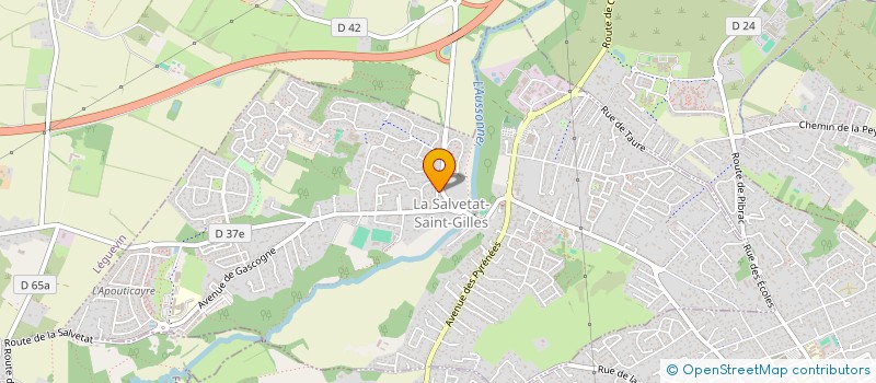 localisation de l'entreprise W-TRANSPORTS  SAINT-JORY