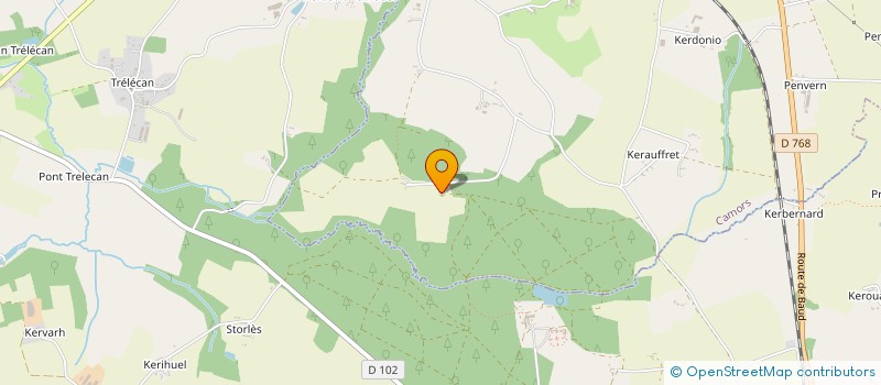 localisation de l'entreprise W&X GLOBAL SERVICES  CAMORS