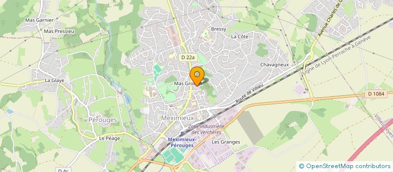 localisation de l'entreprise W2 CONSEIL à MEXIMIEUX