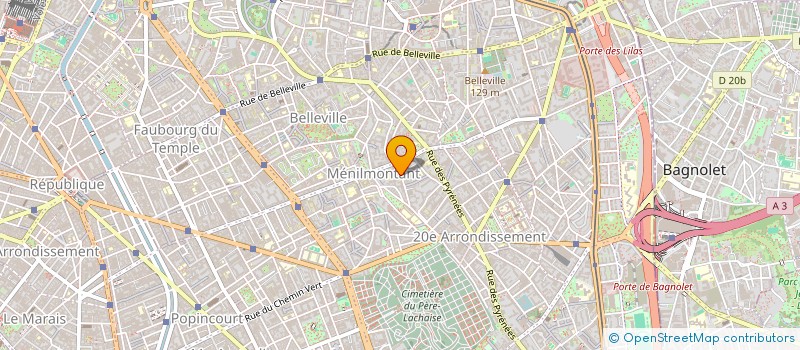 localisation de l'entreprise W2 PRODUCTIONS  PARIS