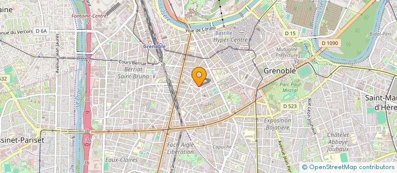 localisation de l'entreprise W2A  GRENOBLE