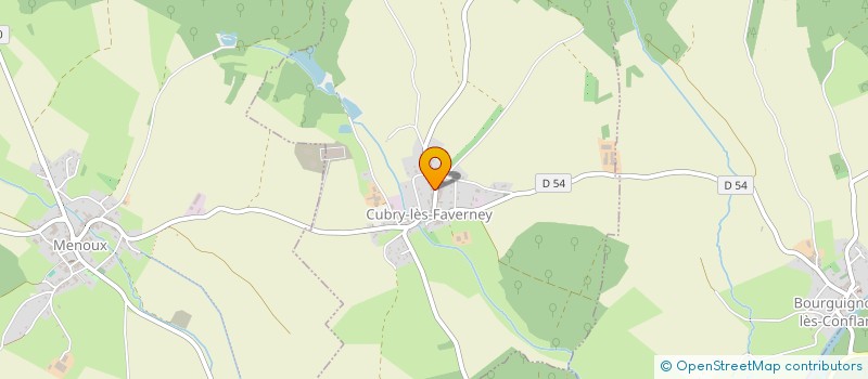 localisation de l'entreprise W2JS  CUBRY-LES-FAVERNEY