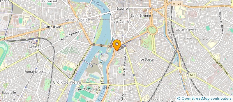 localisation de l'entreprise W2P DIGITAL à TOULOUSE