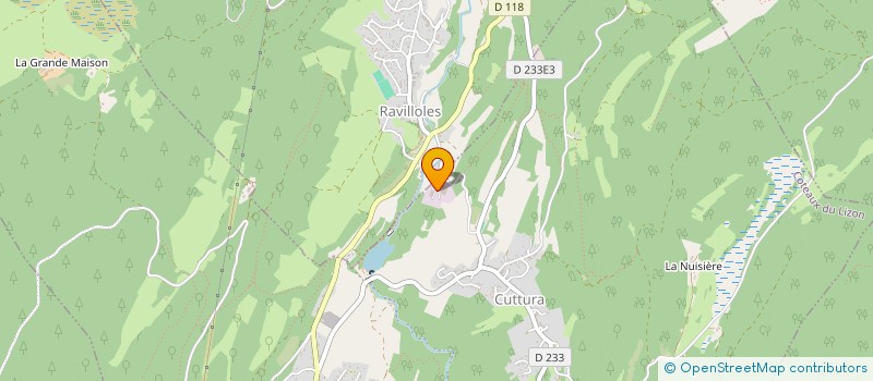 localisation de l'entreprise W2P FONCIER  COTEAUX DU LIZON