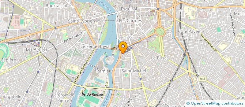 localisation de l'entreprise W2P PRODUCTION à TOULOUSE