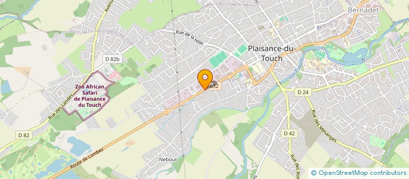 localisation de l'entreprise W2S  PLAISANCE-DU-TOUCH