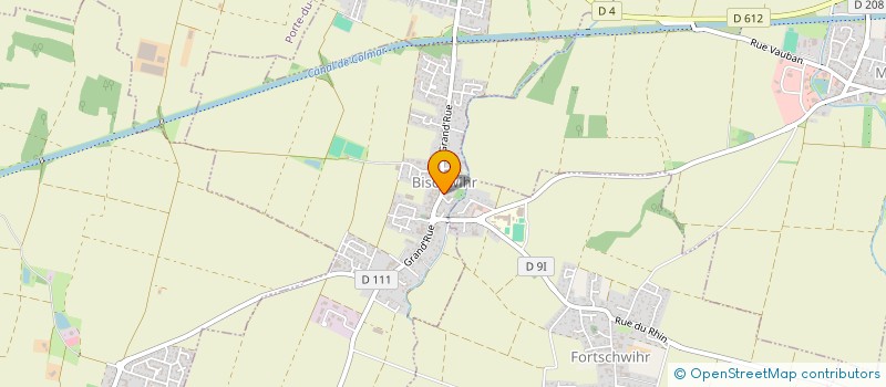 localisation de l'entreprise W3 SERVICE  BISCHWIHR