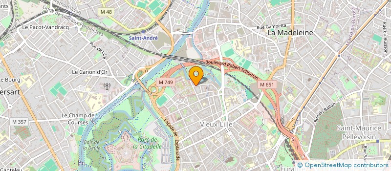 localisation de l'entreprise W30 à LILLE