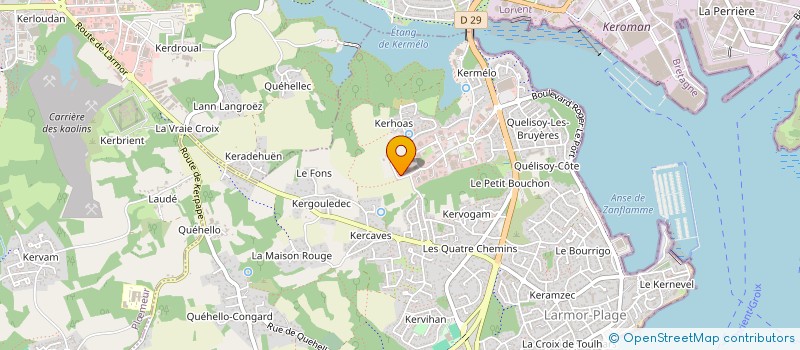 localisation de l'entreprise W3COM GROUPE  LARMOR-PLAGE