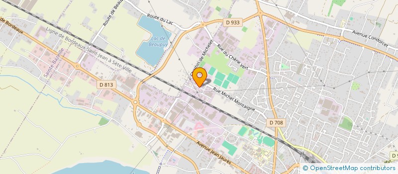 localisation de l'entreprise W3I  MARMANDE