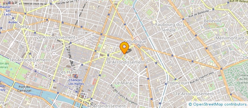 localisation de l'entreprise W3LEAD  PARIS