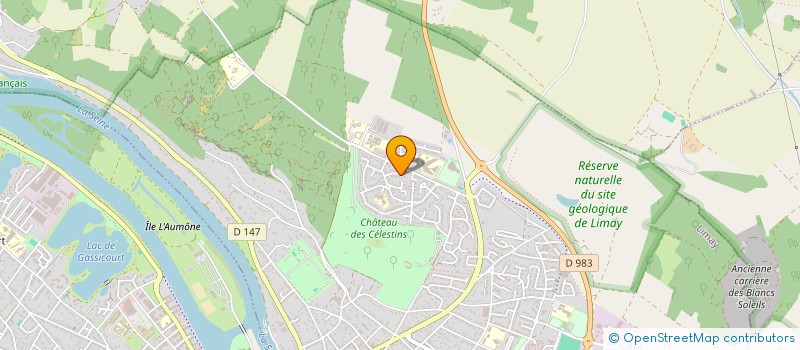 localisation de l'entreprise W3M SERVICES  LIMAY