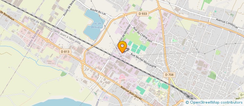 localisation de l'entreprise W4I  MARMANDE