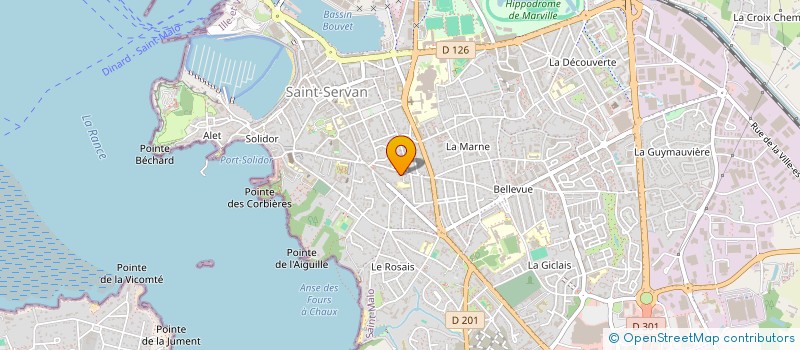 localisation de l'entreprise W4S CONSULTING à SAINT-MALO