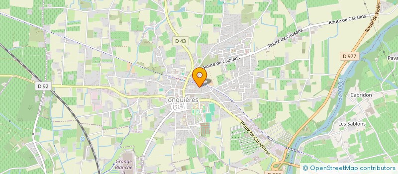 localisation de l'entreprise W4W  JONQUIERES