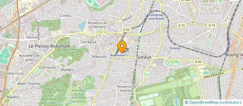 localisation de l'entreprise W5 CASSIOPEE à SCEAUX