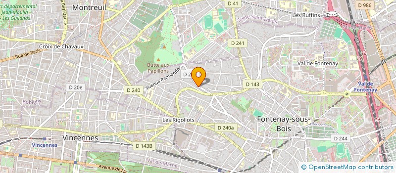 localisation de l'entreprise W5 IMMO à FONTENAY-SOUS-BOIS