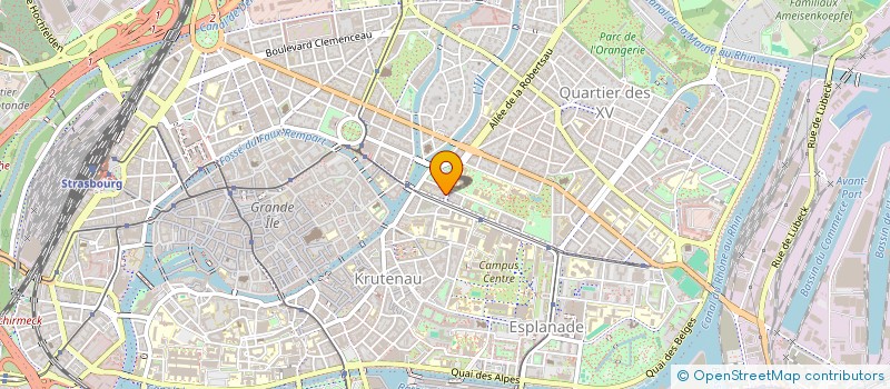 localisation de l'entreprise W6 PATRIMOINE à STRASBOURG
