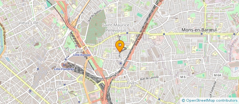 localisation de l'entreprise WA-AUTO à LILLE