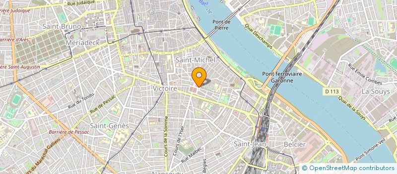 localisation de l'entreprise WA.CO à BORDEAUX