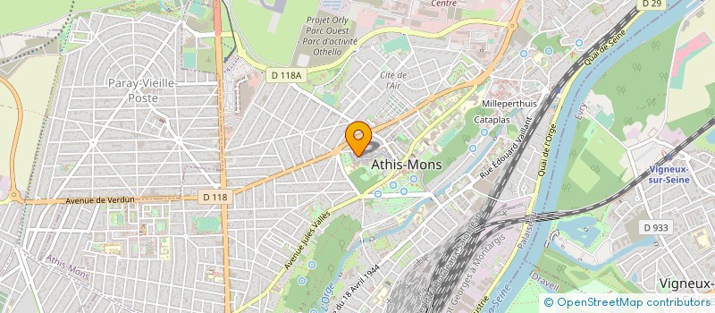 localisation de l'entreprise WA DESIGN à BEZONS