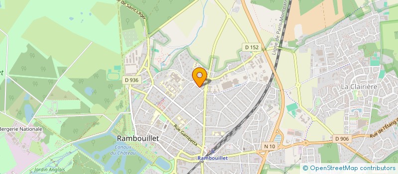 localisation de l'entreprise WA ENGINEERING CONSEIL  RAMBOUILLET