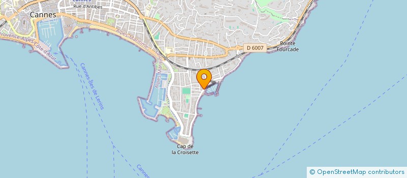 localisation de l'entreprise WA GROUP  CANNES