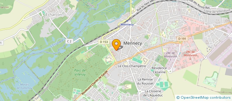 localisation de l'entreprise WA GUERI WARO à MENNECY