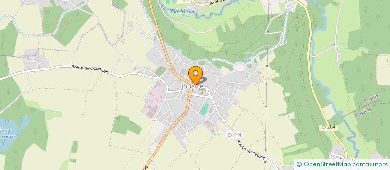 localisation de l'entreprise WA-JUTSU CLUB DE JOUARRE  JOUARRE