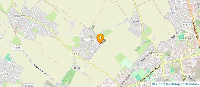 localisation de l'entreprise WA MACONNERIE  SAINT-CONTEST