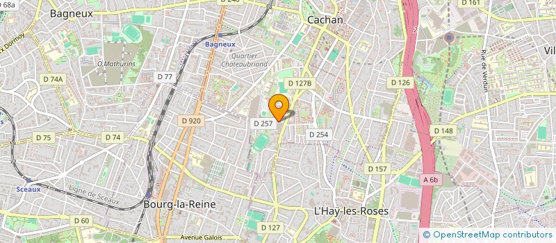 localisation de l'entreprise WA PLOMBERIE  CACHAN