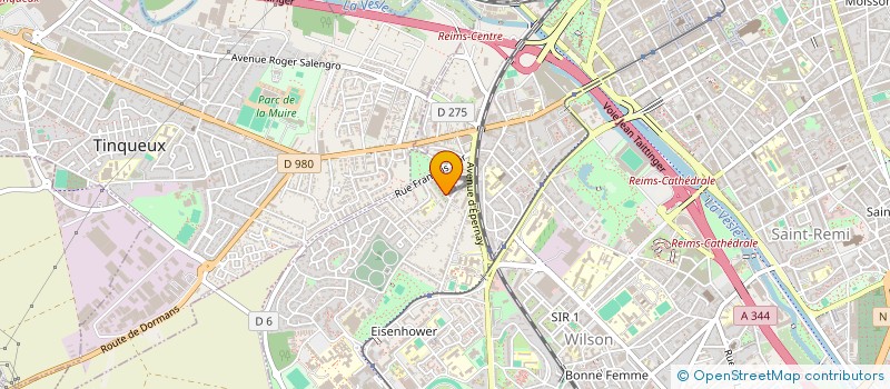 localisation de l'entreprise WA TI BE-AFRIKA  REIMS