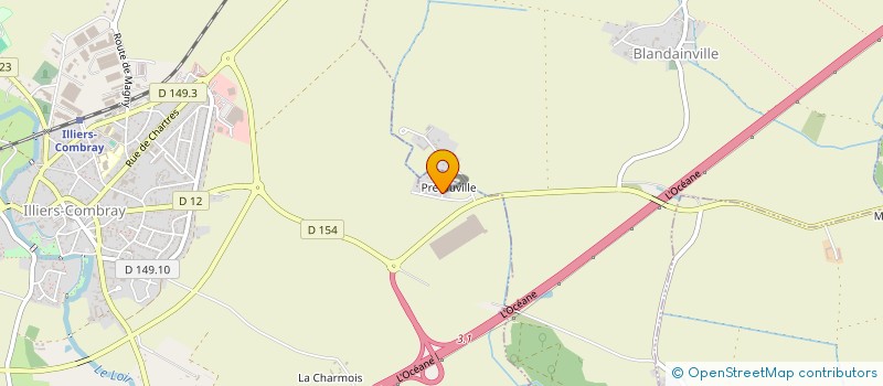 localisation de l'entreprise WA2D à ILLIERS-COMBRAY