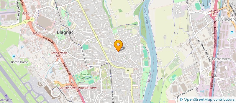 localisation de l'entreprise WAA DIA à BLAGNAC