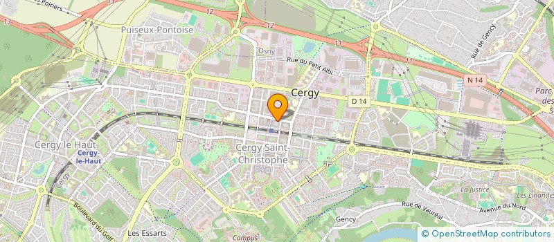 localisation de l'entreprise WAAAVEO  CERGY