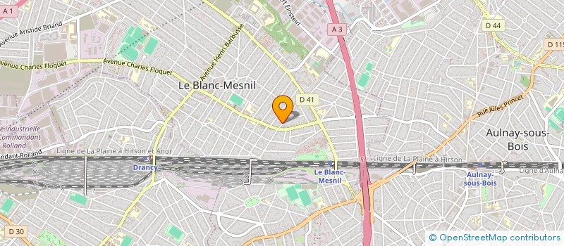 localisation de l'entreprise WAAD à LE BLANC-MESNIL