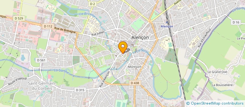 localisation de l'entreprise WAAGH GAMES à ALENCON